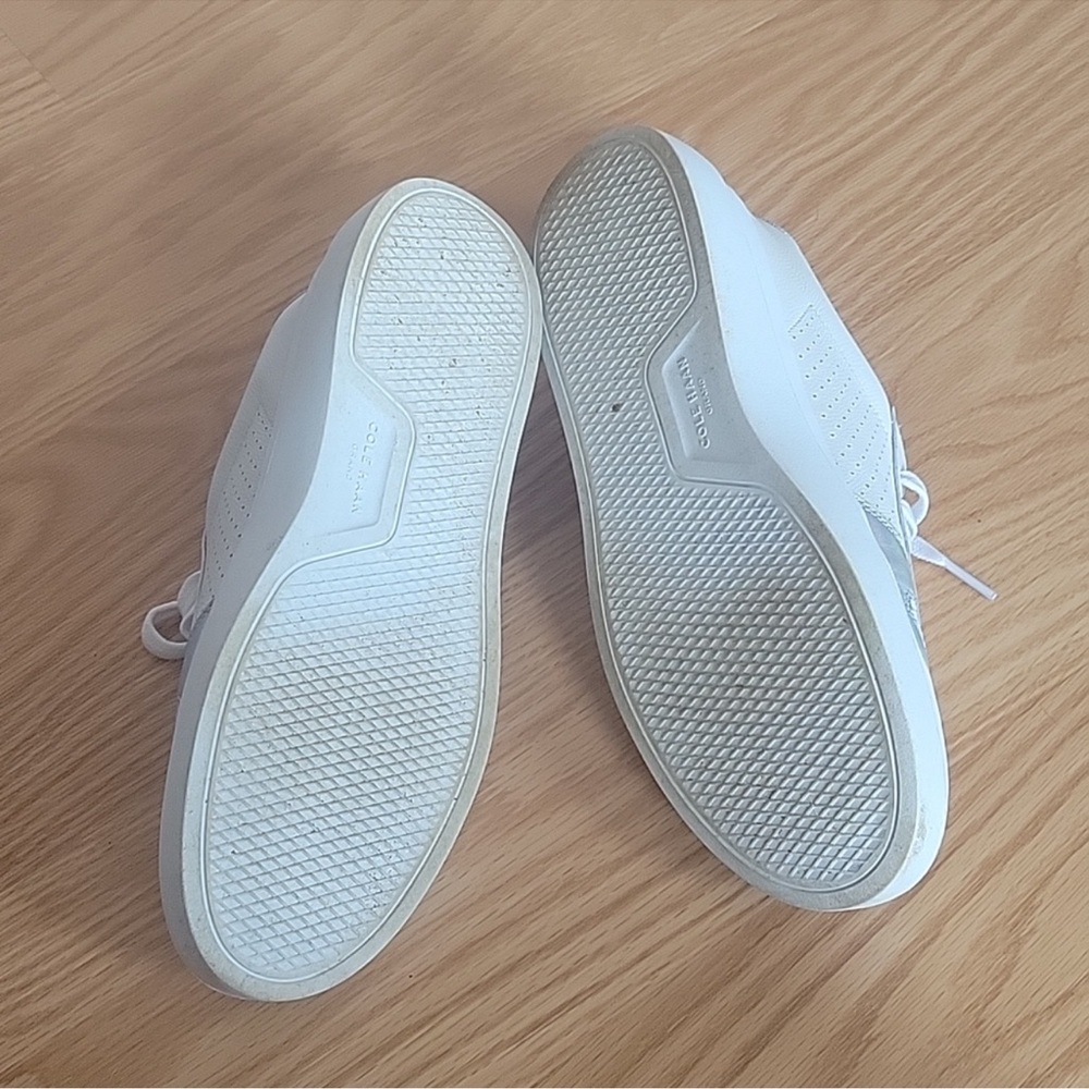 Cole Haan Grand white leather sneakers size 9 - Picture 4 of 4